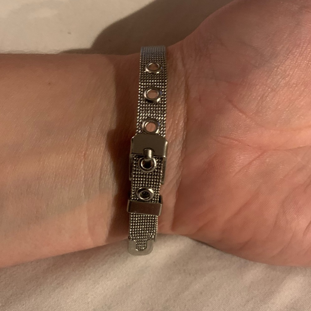 Metallic Silver Watch - Picture 4 of 5